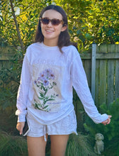 Load image into Gallery viewer, THE QUIET BOTANIST X B SIDES LONG SLEEVE T-SHIRT / ASTER
