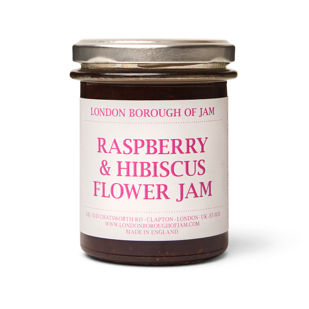 Raspberry & Hibiscus Flower Jam