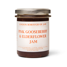 Load image into Gallery viewer, Pink Gooseberry &amp; Elderflower Jam
