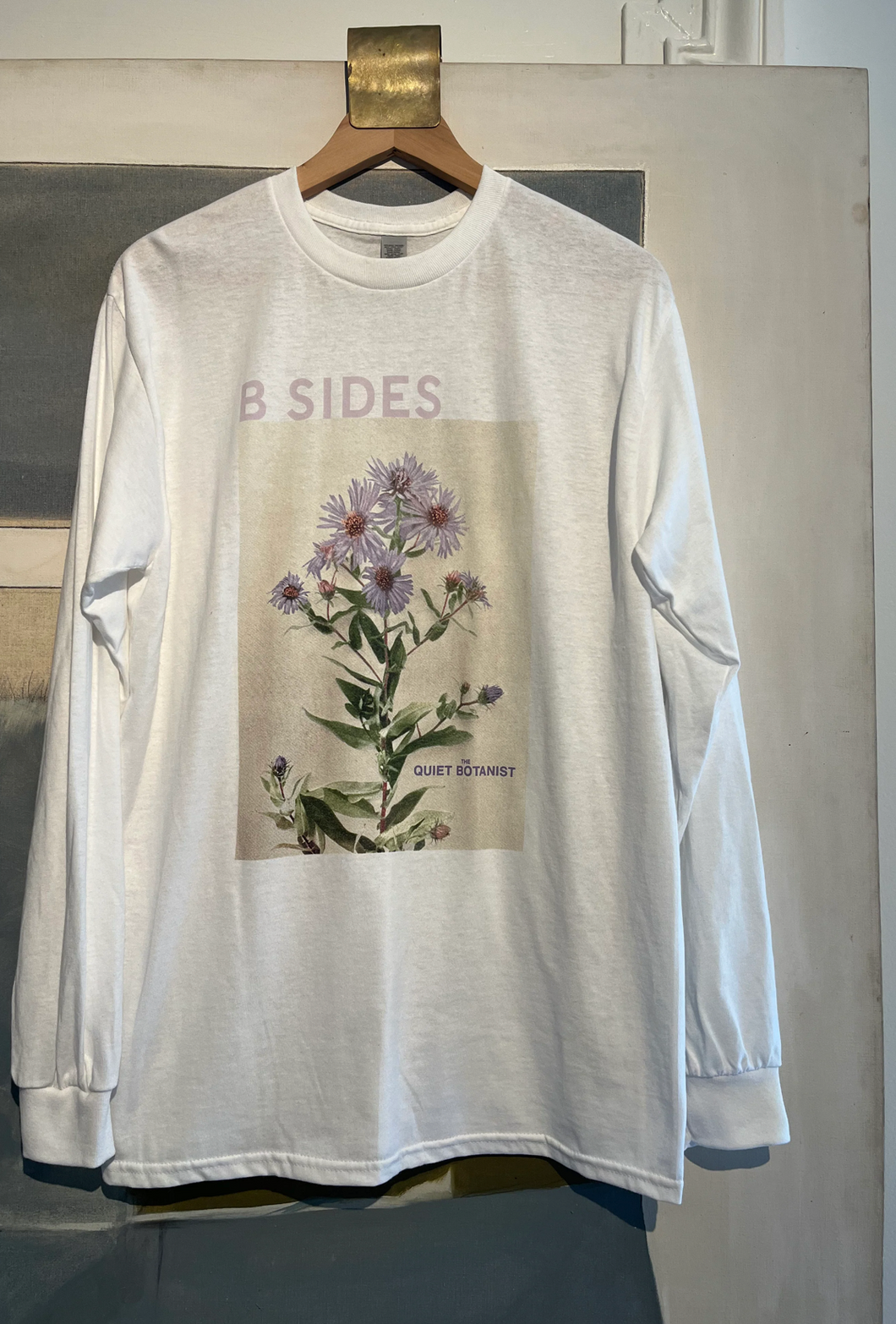 THE QUIET BOTANIST X B SIDES LONG SLEEVE T-SHIRT / ASTER